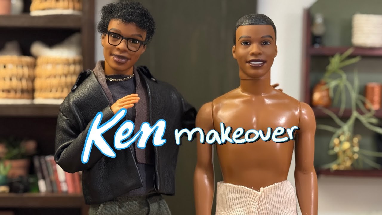 Barbie - Classic Ken doll head on made to move body & Customisation | Barbie doll Role play