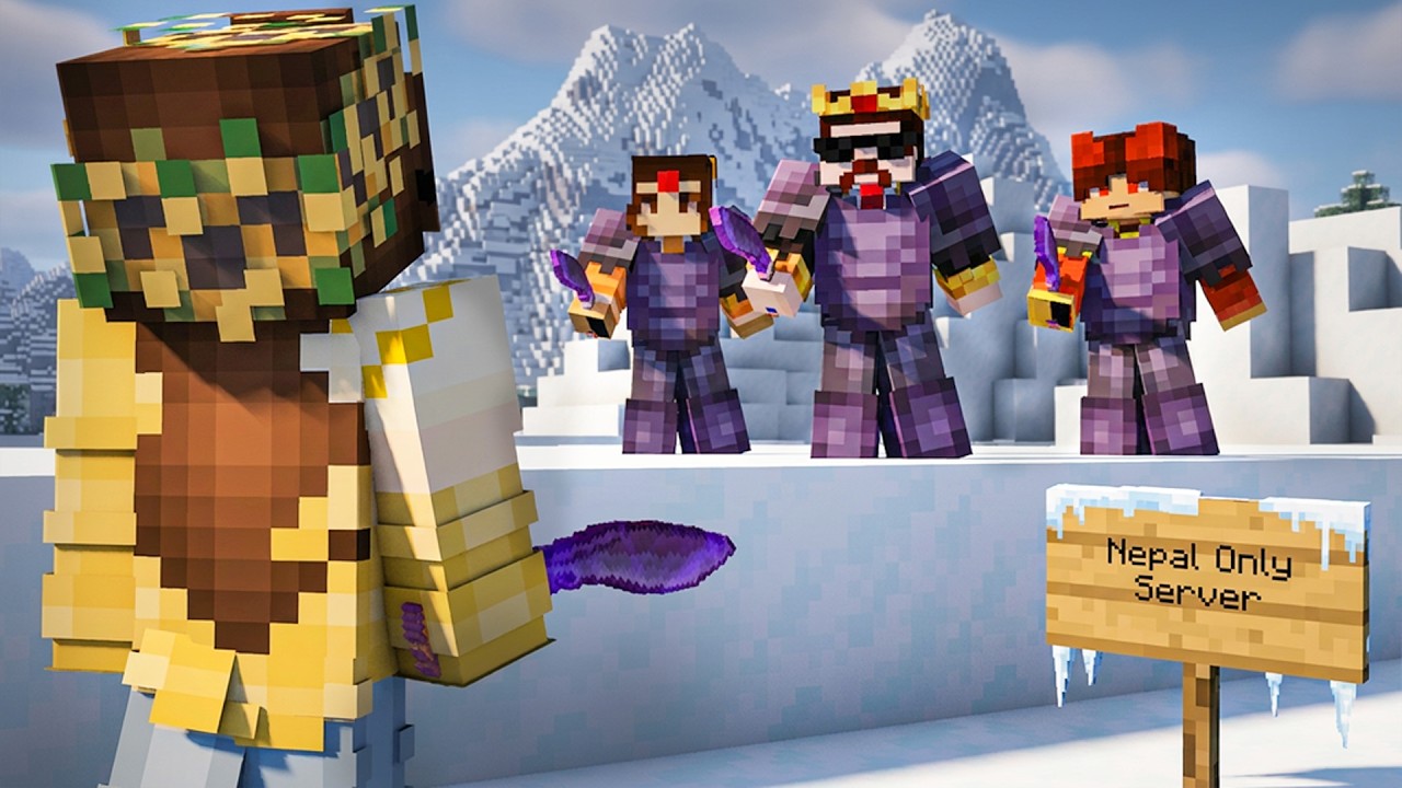 How I EXPOSED this NEPAL ONLY Minecraft Server! @IAmKopi