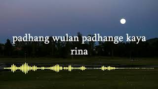 Karaoke PADHANG WULAN || Lagu Daerah Jawa Tengah || Lagu Dolanan || Tanpa Vokal