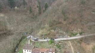 Terrazzamenti agricoli in Valle del Rio Freddo - rilievo con drone