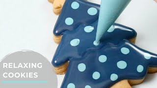 Relaxing & Satisfying Christmas Holiday Cookie Decorating