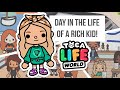 Day in the Life of a Rich Kid! | Toca Life World