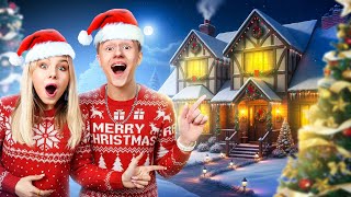 I Was Adopted by Santa Claus! House Decorating Challenge