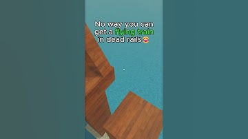 FLYING TRAIN in Dead Rails Roblox Update (No Script):Dead Rails Myths Speedrun Tips Guide #deadrails