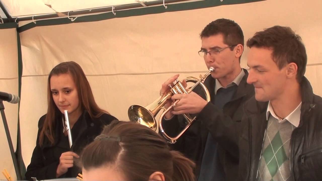 Budeč - Primiční mše Josefa Kubeše - 14.10.2012 - piseň věnovaná otci Josefovi