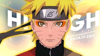 Naruto Sad/Badass - High [Edit/AMV]