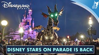 ⭐️ Disney STARS ON PARADE is BACK at Disneyland Paris 2024