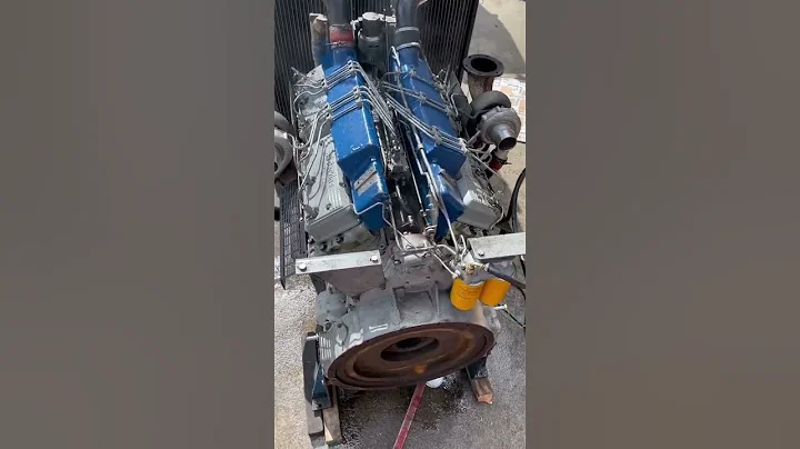 Perkins 12 Cylinder Engine Testing #diesel #perkins #enginetesting #engine #shorts