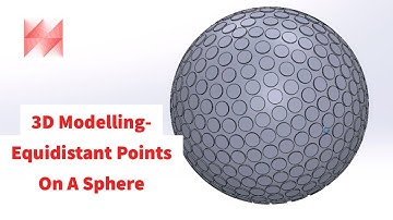 Solidworks 3D Modelling How To- Model Equidistant Points On A Sphere