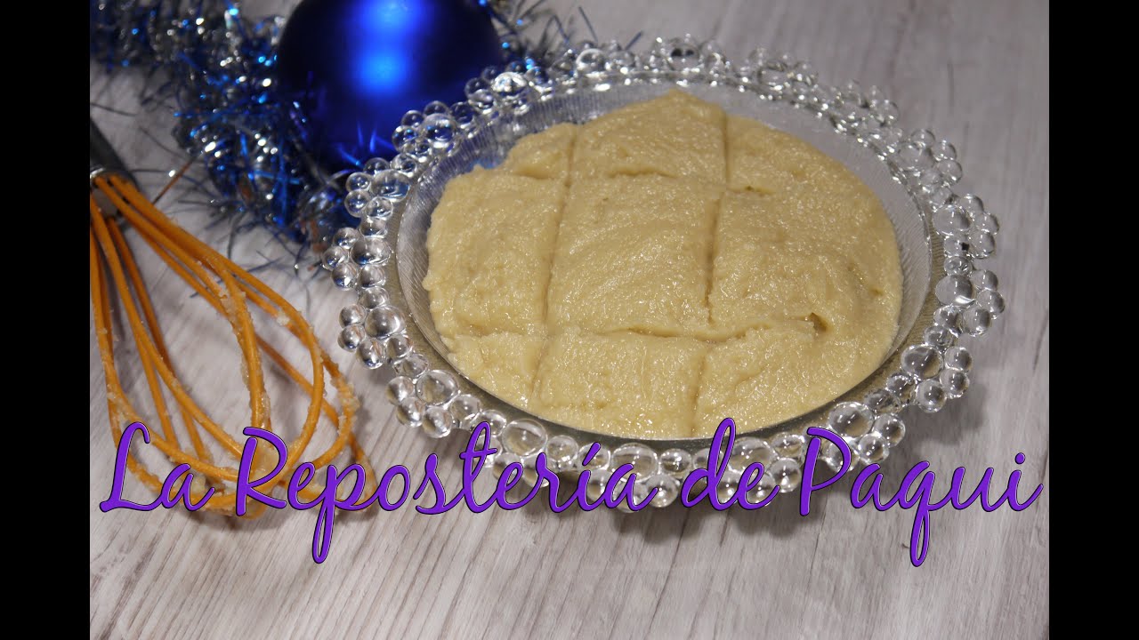 MAZAPÁN para un Roscón de Reyes (  MARZIPAN for a ROSCÓN ) - La Repostería de Paqui-