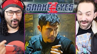 Snake Eyes TRAILER REACTION + HENRY GOLDING INTERVIEW!! (G.I. Joe Origins | MTV Movie Awards 2021)