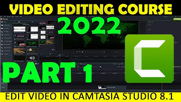 Part 1: Camtasia Video Editing Tutorial in Urdu/Hindi 2022 ||Skills With Zohaib Master