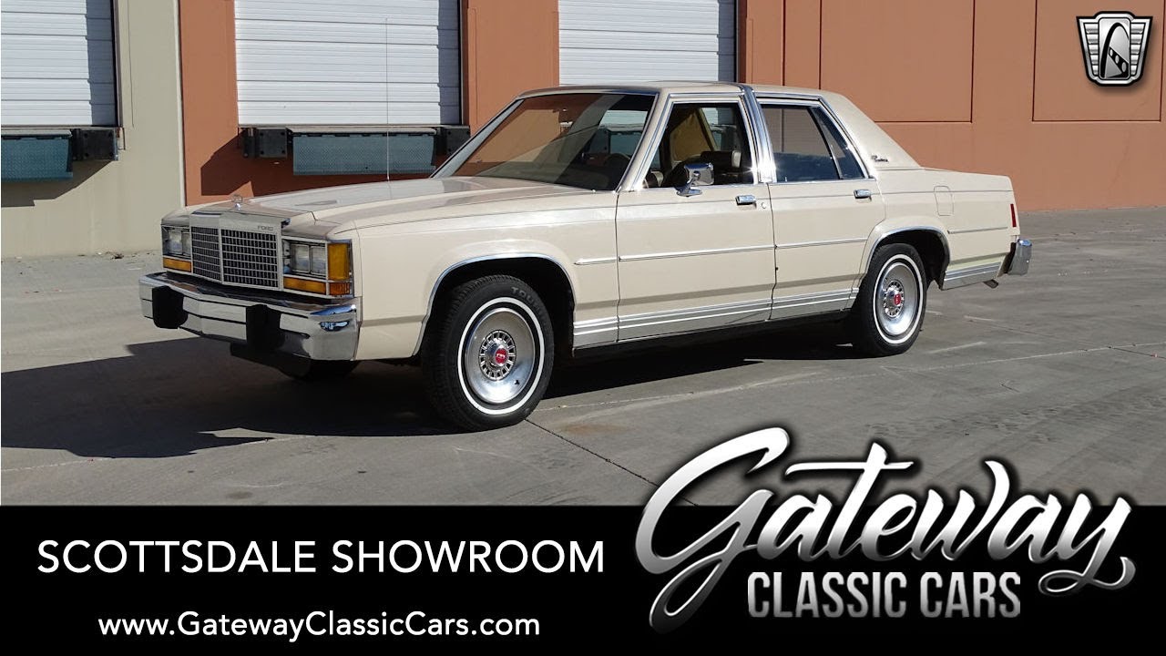 1981 Ford LTD Crown Victoria Low Actual Miles For Sale - Gateway Classic  Cars of Scottsdale #765 - YouTube