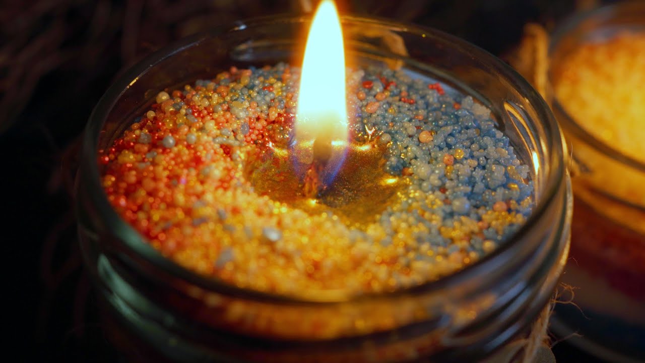 Granulated Candle Wax Art - The Easiest Way to Make Candles 