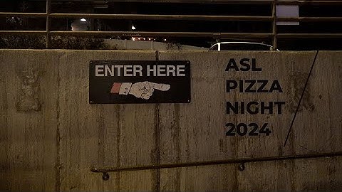 ASL Pizza Night
