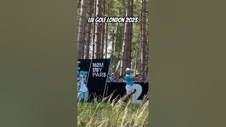 HONEST REVIEW OF LIV GOLF LONDON 2023 #golfshorts