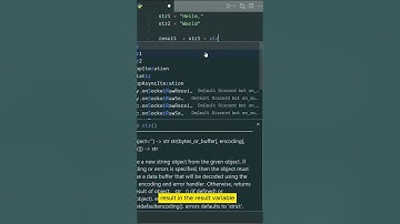 Concatenate strings python #pythonprogramming #pythontutorial