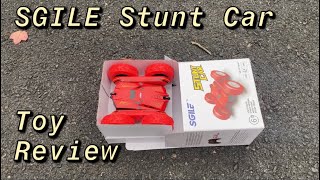 SGILE Stunt Car Review / Unboxing Remote Control Stunt Car / Holiday Stocking Stuffer
