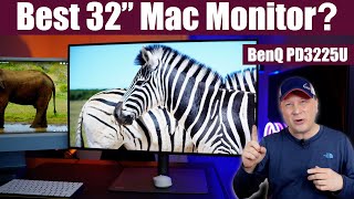 Is this the Best and Sharpest 4K 32" Monitor For Your M1, M2 and M3 Mac? BenQ PD3225U