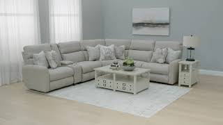 PRODUCT SPOTLIGHT:  DREAMY POWER RECLINING SECTIONAL I WG&R Furniture