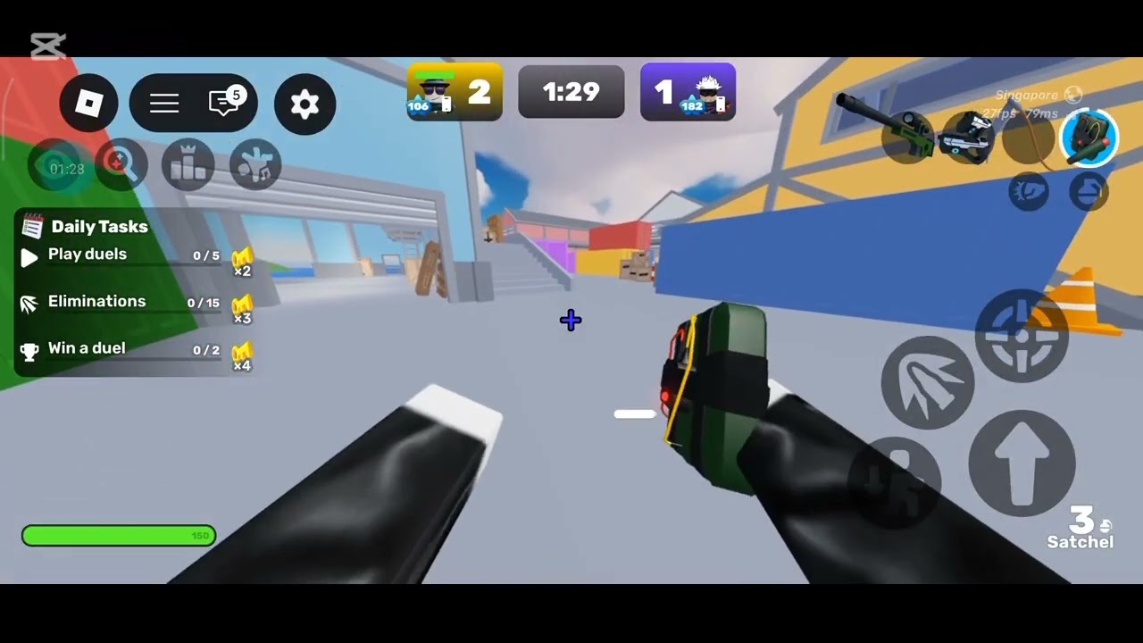 1v1ing My best Friend salihin006 Comment Ur user if U wanna 1v1 me :) 