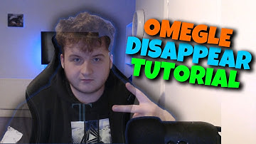 Disappear / Invisible Omegle Tutorial | How to Disappear Prank 2023 ✅