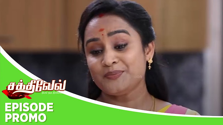 Sakthivel | Episode Promo | 24th August 2024