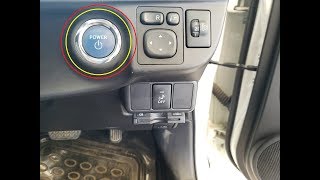 Toyota Aqua Start Button and Modes (For New Users)