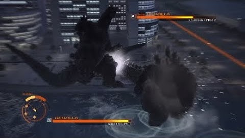Godzilla PS4 Online Battles: Godzilla (Spiral Breath) vs Godzilla (Spiral Breath)