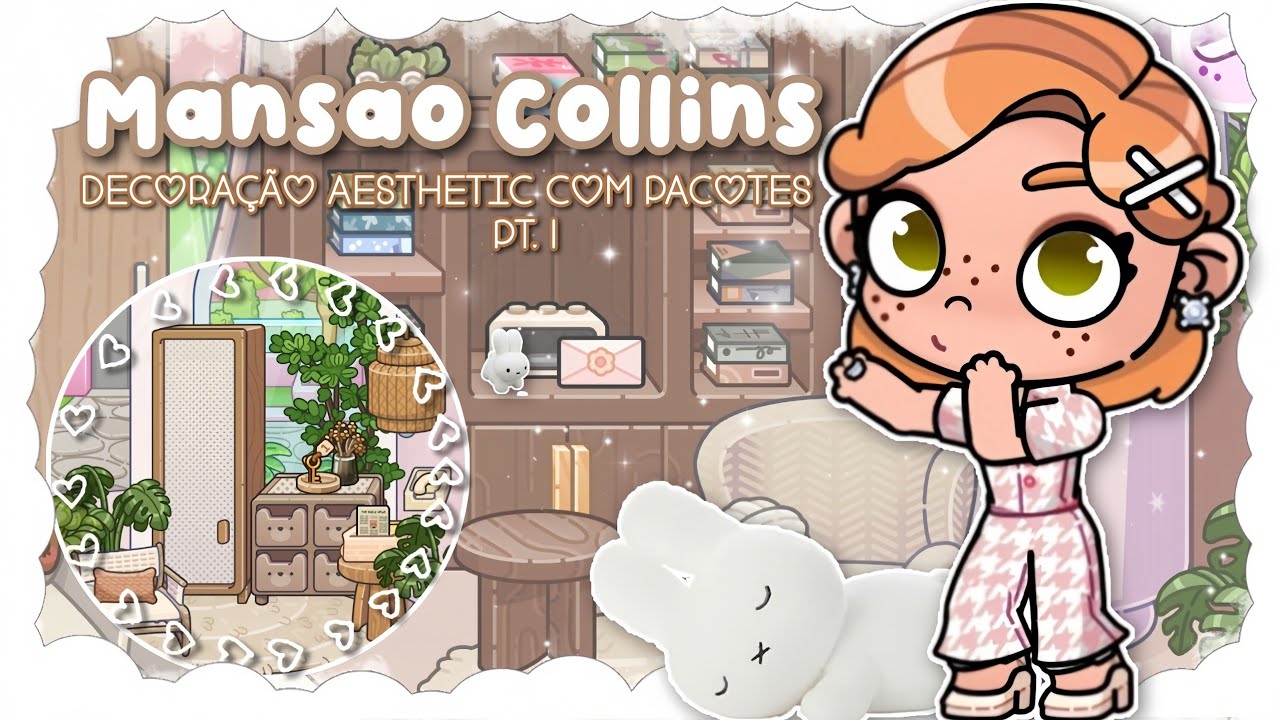 °˖ ⊹🐝:: MANSÃO COLLINS - DECORAÇÃO COM PACOTES! ִֶָ 𖧧. ִֶָָ࣪ PAZU AVATAR WORLD.꣑୧