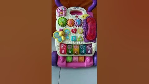 Vtech first steps baby walker pink