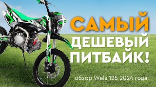 Самый дешевый питбайк с электростартером! Обзор WELS 125