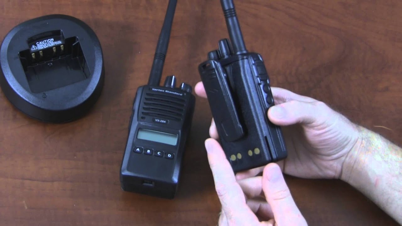 An Introduction To The Vertex Standard Vx 260 Series Business Radios Youtube