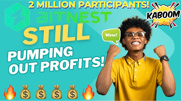 Bitnest | Uw favoriete platform voor passief inkomen! Nog steeds in de lift! #bitnest #crypto #pa...