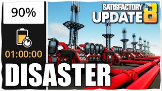 1 Hour Until DISASTER In Satisfactory Update 8