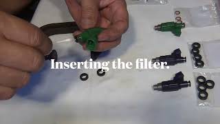 HOW TO CHANGE O RING & FILTER ON FUEL INJECTOR