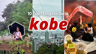 exploring japan 🇯🇵 10 things to do in kobe 🍃🥩🚡 (ropeway, kobe beef, museum)