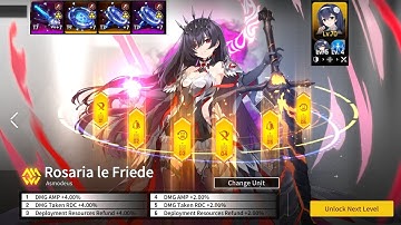[Counter:side]​SEA​ Rosaria​ my​ Waifu​ TC6//ASPD​ Ranged​ DMG​ 27.5% PVP