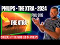  smart tv philips 2024  the xtra  com painel de mini led 