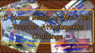 Famous 5 Home Made or Modified Tractor Attachments Profile