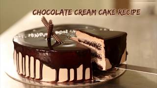 Here is an easy recipe for eggless chocolate cream cake you. make this
delicious your special someone and surprise them! subscribe to our
channe...