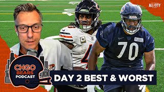 Chicago Bears Minicamp Best & Worst: Braxton Jones ABSENT, Tremaine Edmunds Gets a Pick | CHGO Bears