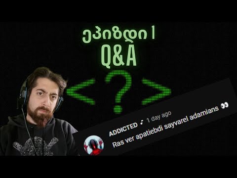 რას ვერ ვაპატიებ საყვარელ ადამიანს ??? | Q\u0026A | ეპიზოდი 1