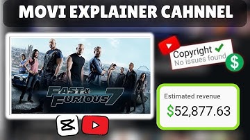 How You Earn $3000/Month with a Movie Explainer Channel – No Copyright, 100% Monitizeable