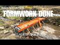 I Built a Strong Formwork for the Village Footbridge#Rural DIY Construction