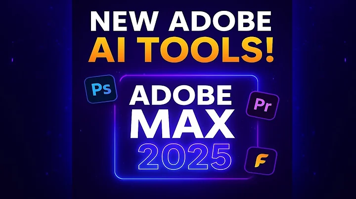 Adobe MAX 2025 – INSANE New AI Tools for Photoshop, Premiere & Firefly!