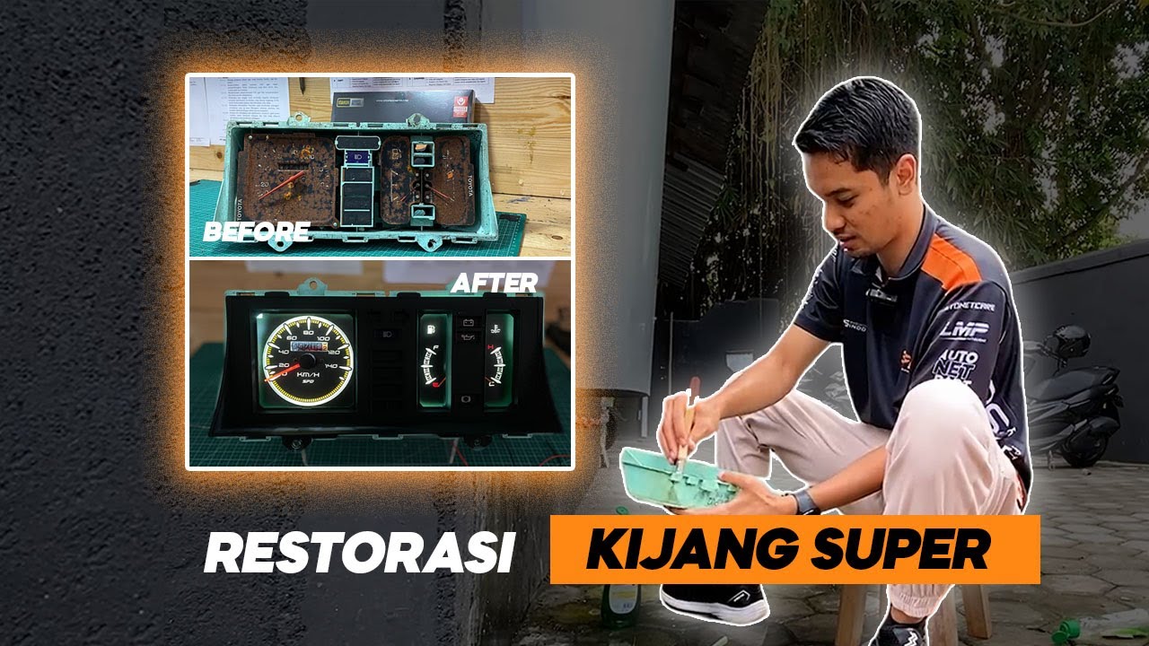 TONTON SAMPAI FULL RESTORASI & MODIFIKASI SPEEDOMETER KIJANG SUPER 🔥