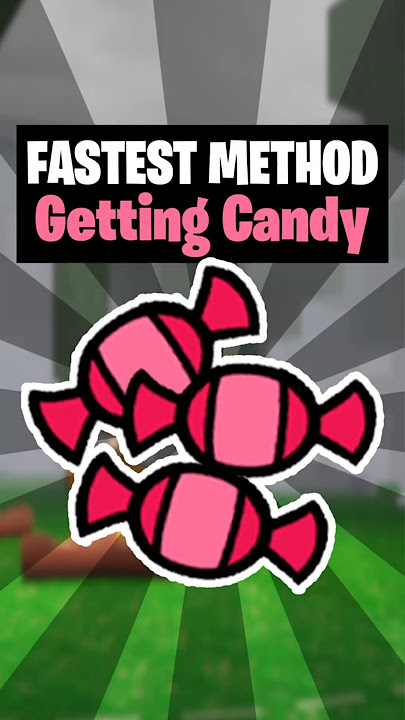 FASTEST WAY to get CANDY in Roblox 99 Nights In The Forest