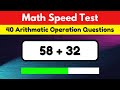 Human Calculator Quiz