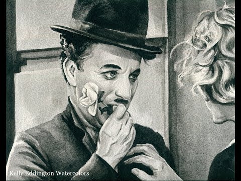 Charlie Chaplin Speed Painting
